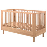 JAXX Forrest Baby/Toddler Bed 70 × 140 cm Oak – Convertible Wooden Bed