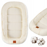 BABY COCOON MUSLIN Ρυθμιζόμενο Ένθετο Νεογέννητου INFANTILO – Απαλό Μπεζ