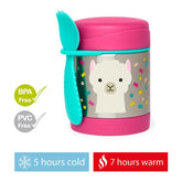 SKIP HOP Zoo Insulated Food Jar - Llama 325 ml, 3+