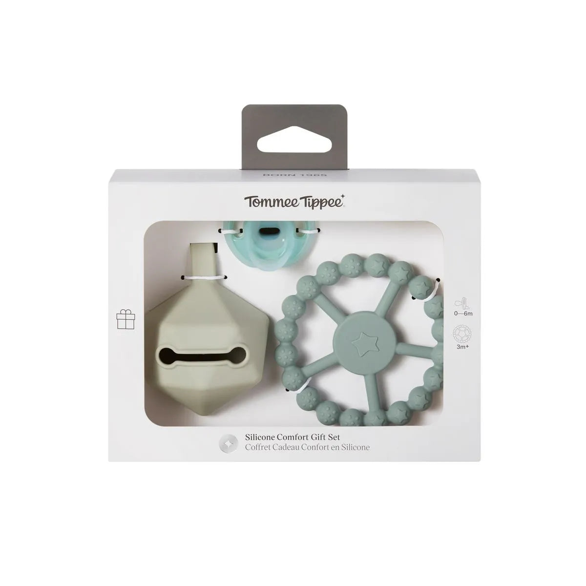 Tommee Tippee Soothing Silicone Comfort Gift Set - Mari Kali Stores Cyprus Tommee Tippee Soothing Silicone Comfort Gift Set - Mari Kali Stores Cyprus