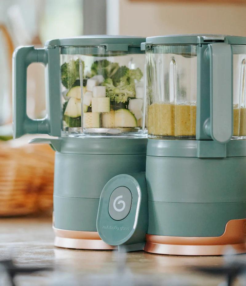 Babymoov Nutibaby Glass Food Prep Machine - Mari Kali Stores Cyprus Babymoov Nutibaby Glass Food Prep Machine - Mari Kali Stores Cyprus