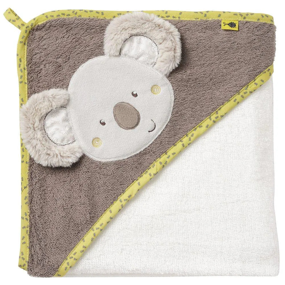 Baby Fehn - Baby Fehn Towel with Hood, Koala - Mari Kali Stores Cyprus Baby Fehn - Baby Fehn Towel with Hood, Koala - Mari Kali Stores Cyprus