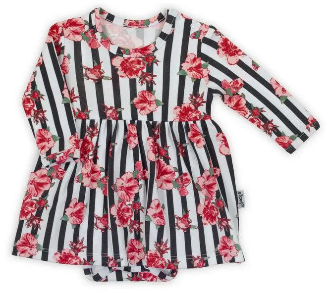 BamarNicol - Dress-body, long sleeves, girl, stripes, flowers, pink NANA - Mari Kali Stores Cyprus BamarNicol - Dress-body, long sleeves, girl, stripes, flowers, pink NANA - Mari Kali Stores Cyprus