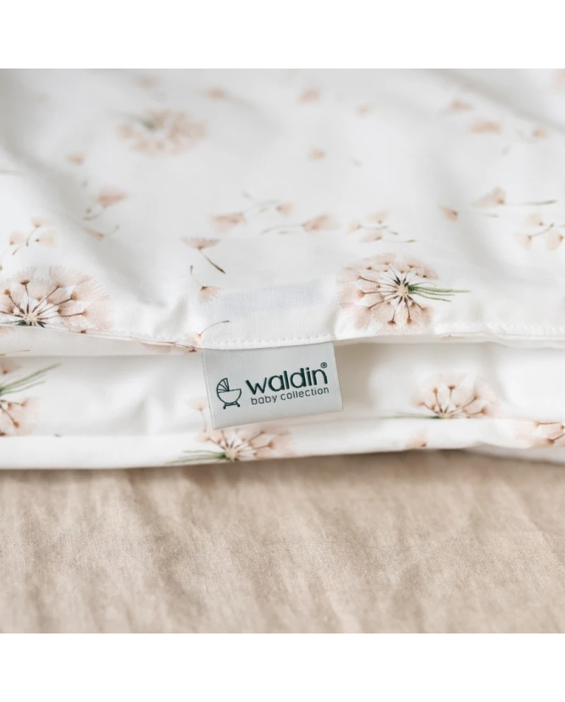 WALDIN Junior Duvet & Pillow Set 90×120 cm – “Dandelions” (With Filling) WALDIN Junior Duvet & Pillow Set 90×120 cm – “Dandelions” (With Filling)