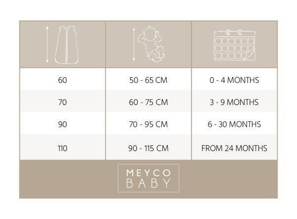 Meyco Baby Sleeping Bag With Detachable Sleeves Slub/smile - Taupe/offwhite - 70cm - Mari Kali Stores Cyprus Meyco Baby Sleeping Bag With Detachable Sleeves Slub/smile - Taupe/offwhite - 70cm - Mari Kali Stores Cyprus