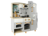 ElisDesign Premium wooden kitchen for kids with extended accessories + FREE textile set