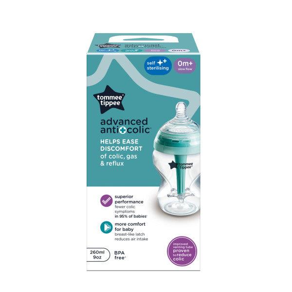 Tommee Tippee Natural Start Anti-Colic Baby Bottle 260ml, 0m+ - Mari Kali Stores Cyprus Tommee Tippee Natural Start Anti-Colic Baby Bottle 260ml, 0m+ - Mari Kali Stores Cyprus
