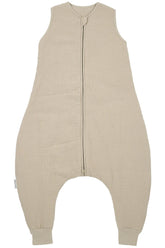 Meyco Baby Winter Sleep Overall Jumper Pre-Washed Muslin Uni Sand - 92cm - Mari Kali Stores Cyprus