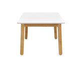 Bellamy Table Woody elegant white