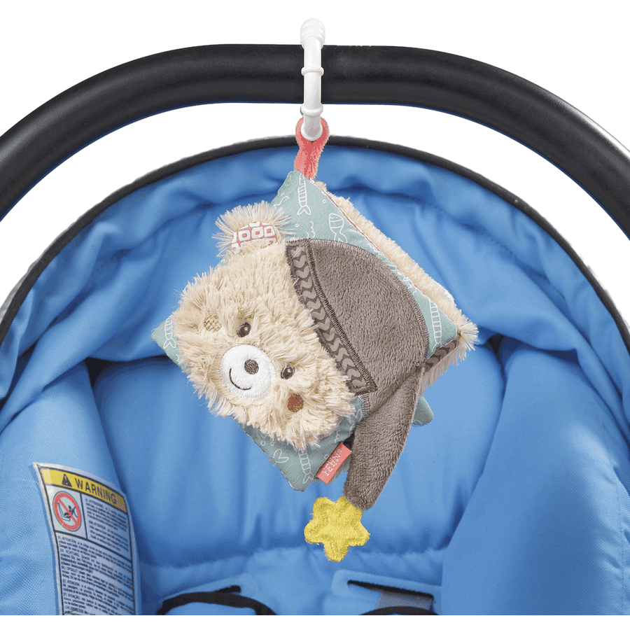 Baby Fehn Plush Book Bruno - Mari Kali Stores Cyprus Baby Fehn Plush Book Bruno - Mari Kali Stores Cyprus