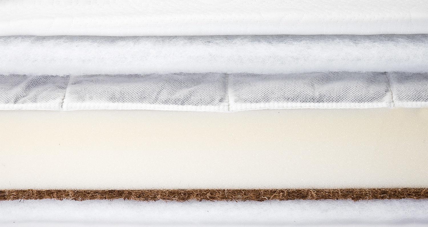 Sensillo Buckwheat-Foam-Coconut Mattress 60x120 cm - Mari Kali Stores Cyprus Sensillo Buckwheat-Foam-Coconut Mattress 60x120 cm - Mari Kali Stores Cyprus
