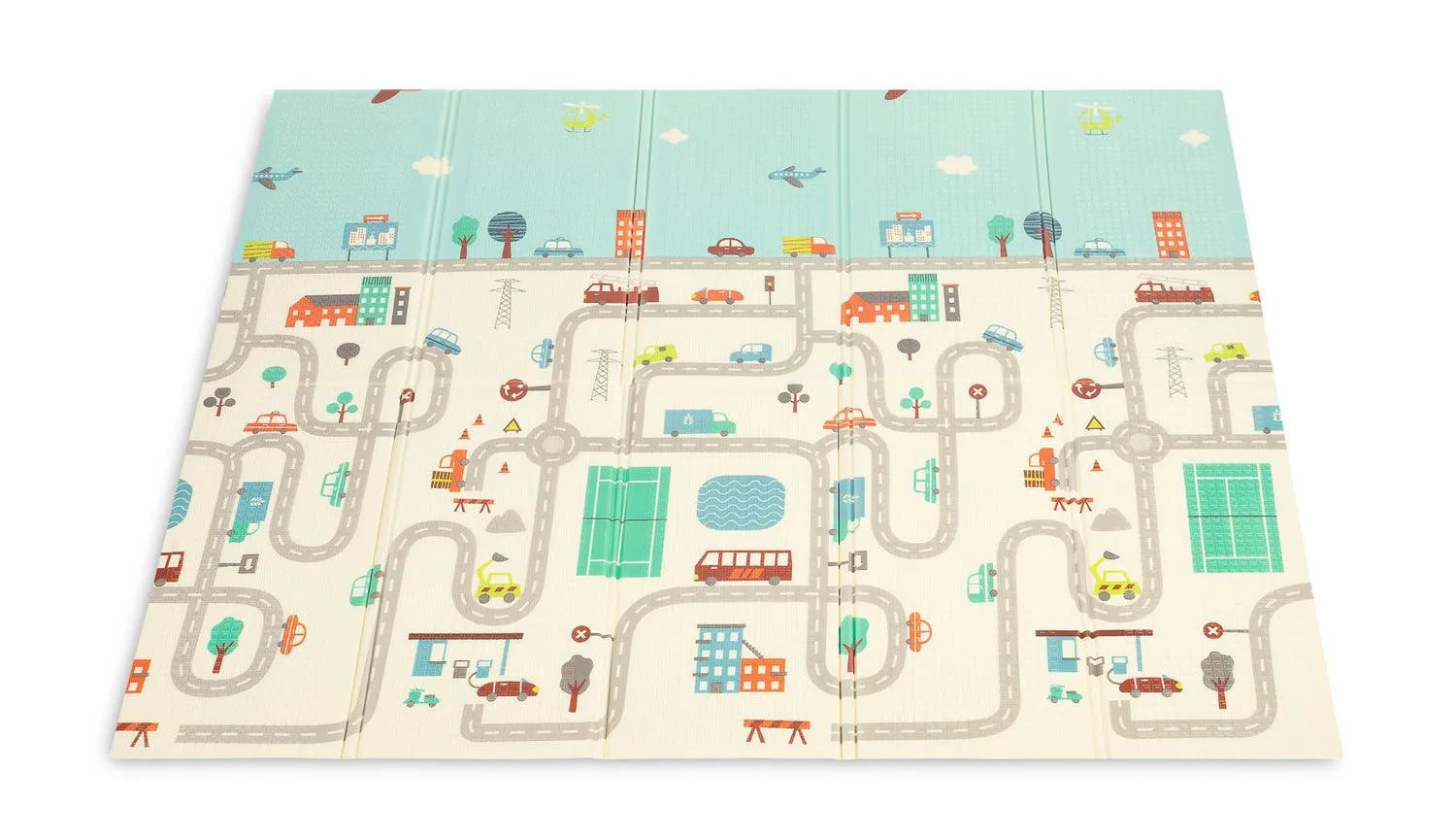 Toyz Foldable Playmat Cars 180 x 200 cm - Mari Kali Stores Cyprus Toyz Foldable Playmat Cars 180 x 200 cm - Mari Kali Stores Cyprus