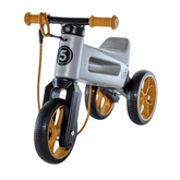 Balance Bike FWRider SuperSport 2in1 Grey/Brown - Mari Kali Stores Cyprus