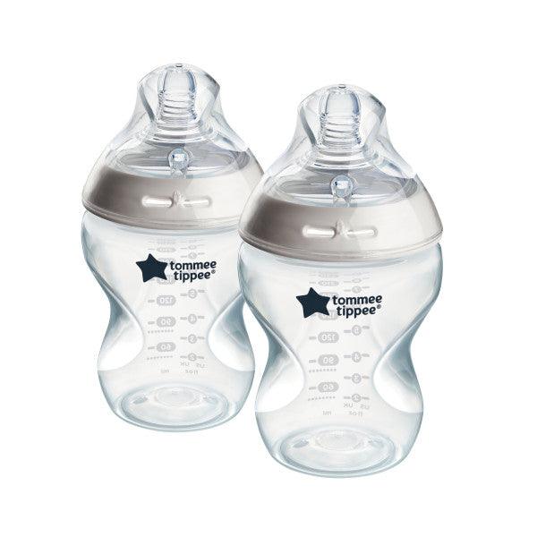 Tommee Tippee Closer To Nature Bottle 260ml 2 Pack 0m+ - Mari Kali Stores Cyprus Tommee Tippee Closer To Nature Bottle 260ml 2 Pack 0m+ - Mari Kali Stores Cyprus