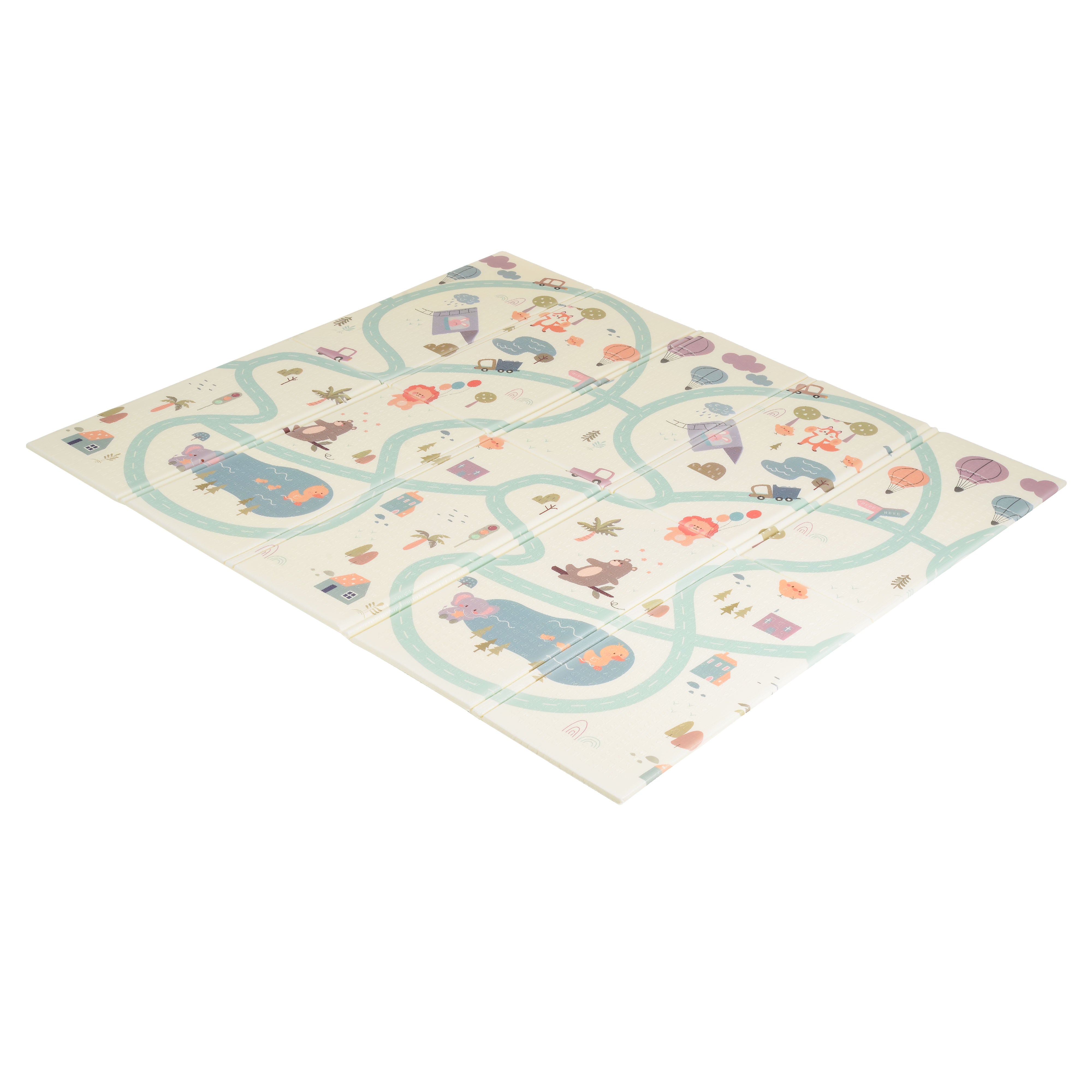 Cangaroo Foldable XPE play mat XXL Joy Ride 180 cm x 200 cm x 1.5 cm Cangaroo Foldable XPE play mat XXL Joy Ride 180 cm x 200 cm x 1.5 cm