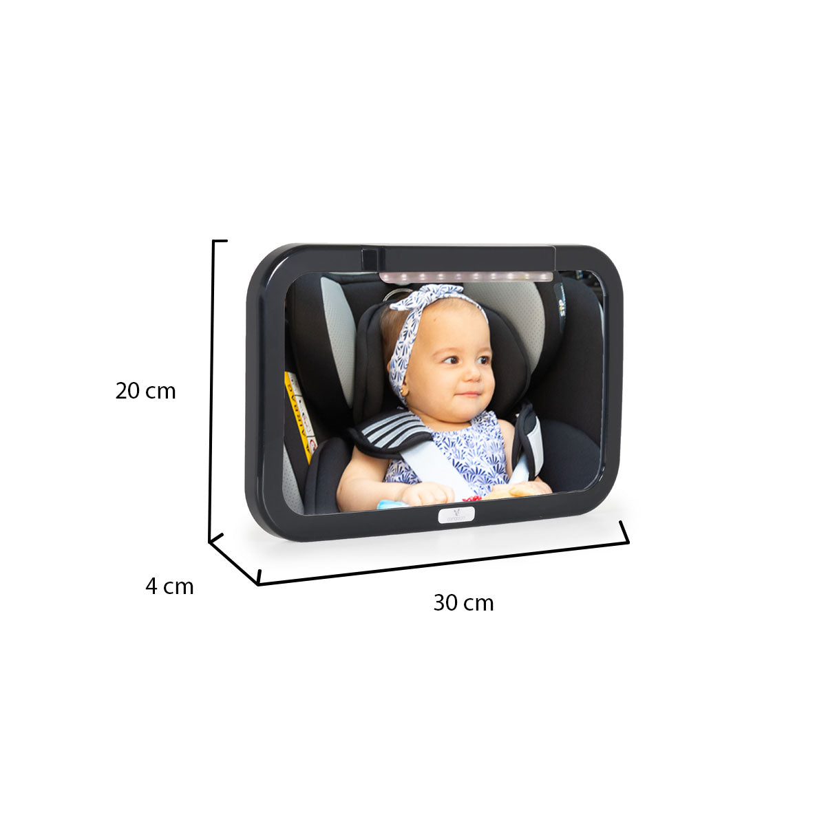 Cangaroo Baby car mirror with LED light Cangaroo Baby car mirror with LED light