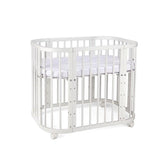Waldin New 5in1 baby bed with cradle White - Mari Kali Stores Cyprus