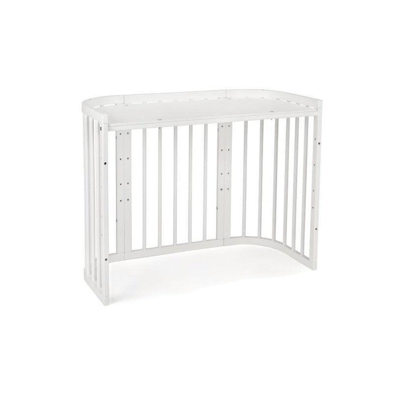 Waldin New 5in1 baby bed with cradle White - Mari Kali Stores Cyprus Waldin New 5in1 baby bed with cradle White - Mari Kali Stores Cyprus