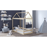 MebleWrobel Bear House bed 160x80cm Natural - Mari Kali Stores Cyprus