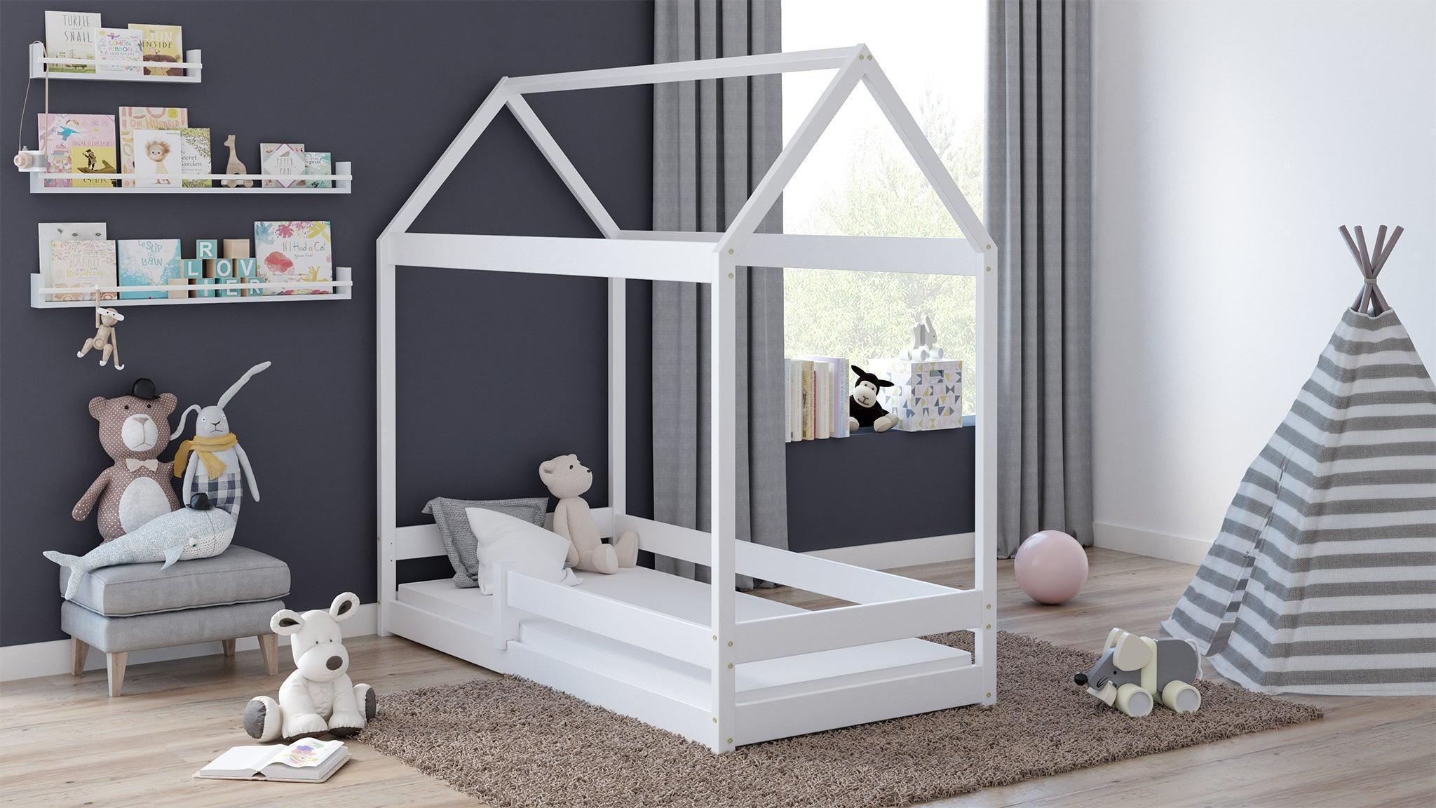 MebleWrobel - MebleWrobel Bear House bed 190x90cm White - Mari Kali Stores Cyprus MebleWrobel - MebleWrobel Bear House bed 190x90cm White - Mari Kali Stores Cyprus