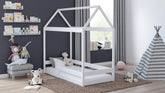 MebleWrobel - MebleWrobel Bear House bed 190x90cm White - Mari Kali Stores Cyprus