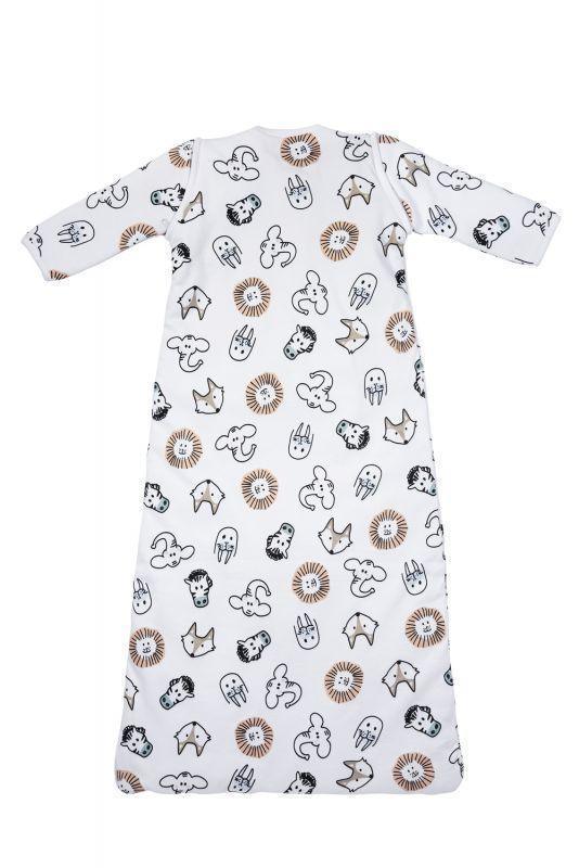 Meyco - Baby Sleeping Bag, Detachable Sleeve Lined Animals 90cm - Mari Kali Stores Cyprus Meyco - Baby Sleeping Bag, Detachable Sleeve Lined Animals 90cm - Mari Kali Stores Cyprus