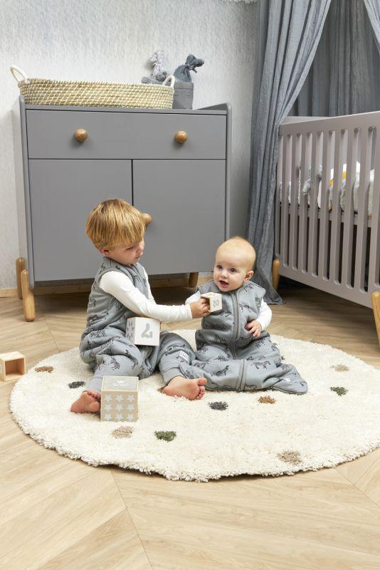 Meyco - Baby Sleeping Bag Jumper Zebra Grey - 80cm - Mari Kali Stores Cyprus Meyco - Baby Sleeping Bag Jumper Zebra Grey - 80cm - Mari Kali Stores Cyprus