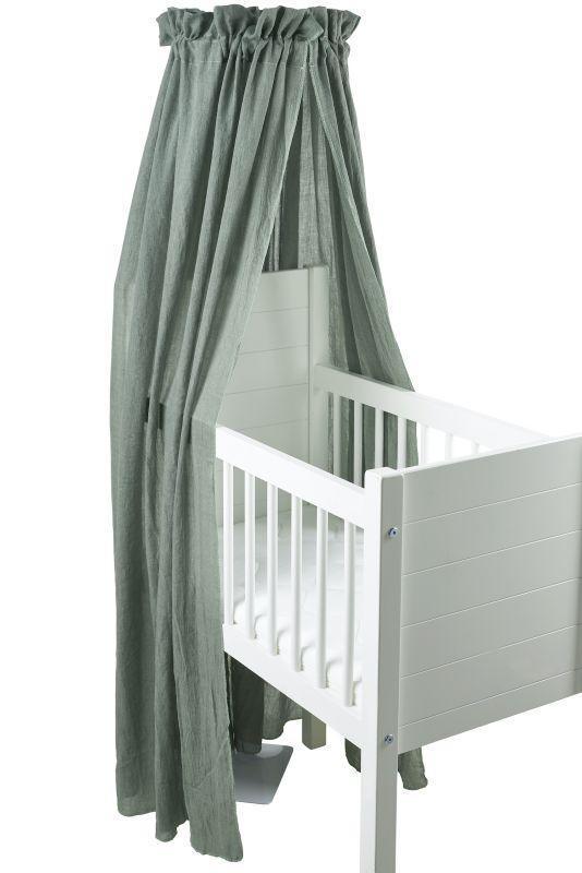 Meyco - Cot Canopy - Forest Green - Mari Kali Stores Cyprus Meyco - Cot Canopy - Forest Green - Mari Kali Stores Cyprus
