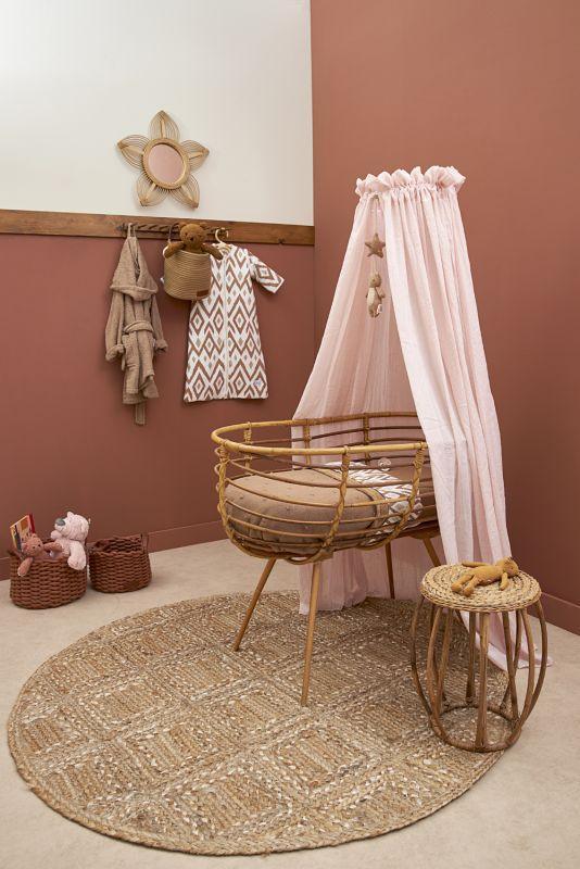 Meyco - Cot Canopy - Soft Pink - Mari Kali Stores Cyprus Meyco - Cot Canopy - Soft Pink - Mari Kali Stores Cyprus