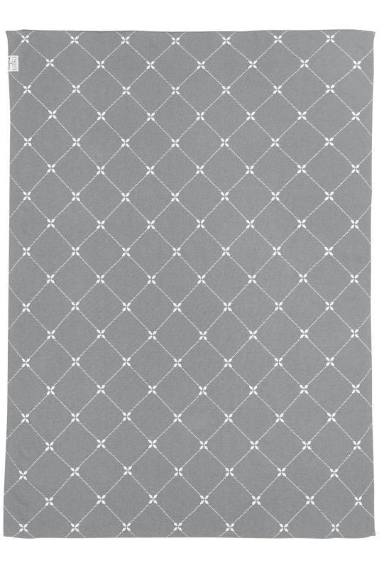 Meyco - Meyco X Mrs. Keizer Crib Blanket Louis - Grey- 75x100cm - Mari Kali Stores Cyprus Meyco - Meyco X Mrs. Keizer Crib Blanket Louis - Grey- 75x100cm - Mari Kali Stores Cyprus