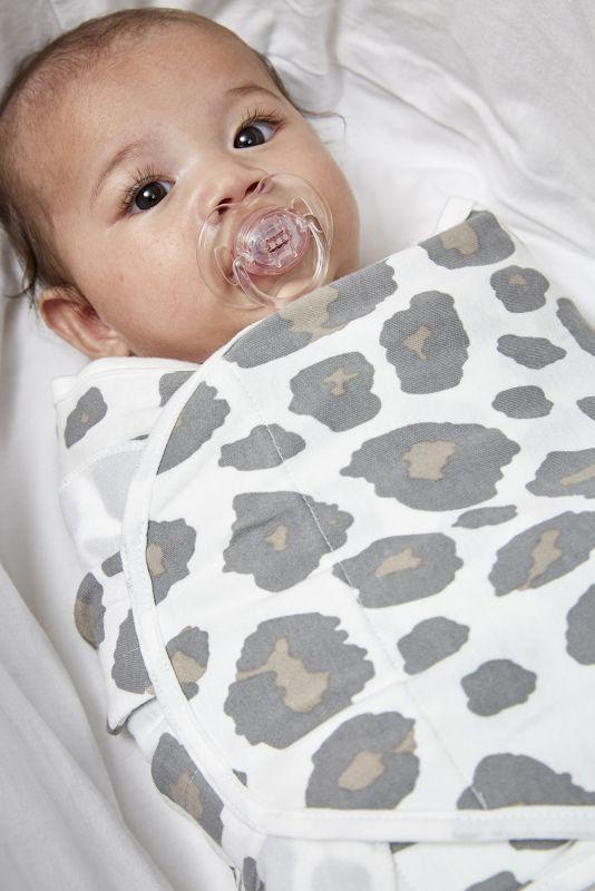 Meyco - Swaddle Meyco 2pack - Panther/Uni Grey - 0-3m - Mari Kali Stores Cyprus Meyco - Swaddle Meyco 2pack - Panther/Uni Grey - 0-3m - Mari Kali Stores Cyprus