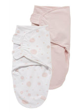 Meyco - Swaddle Meyco 2pack - Pink - 0-3m - Mari Kali Stores Cyprus