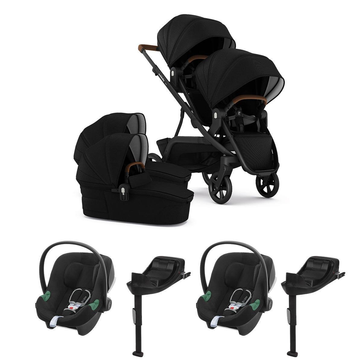 Redsbaby NUVO Twin Complete Travel System Bundle – Mari Kali