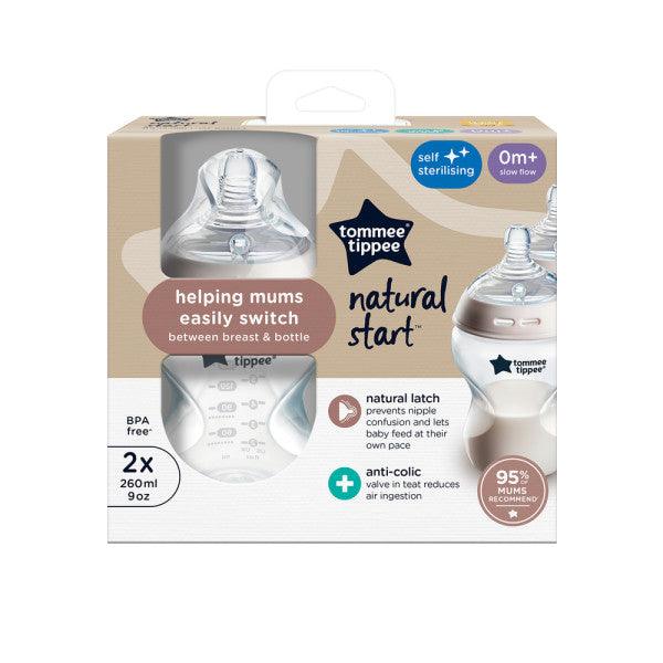 Tommee Tippee Closer To Nature Bottle 260ml 2 Pack 0m+ - Mari Kali Stores Cyprus Tommee Tippee Closer To Nature Bottle 260ml 2 Pack 0m+ - Mari Kali Stores Cyprus