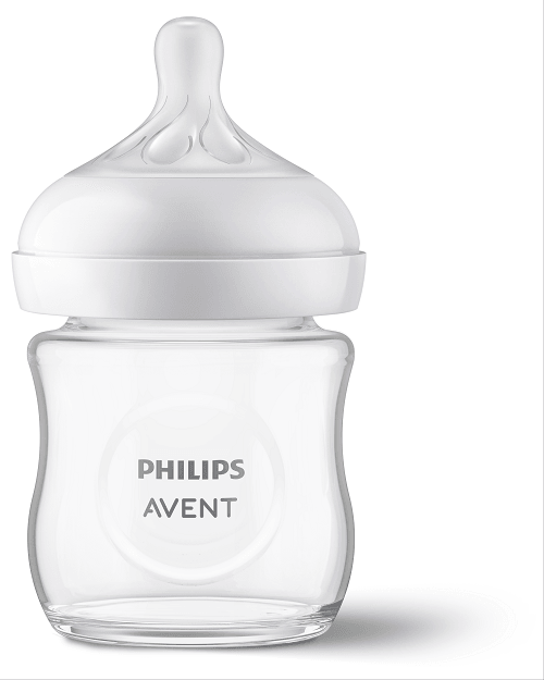 Philips Glass Baby Bottle Natural Response 0m+ 120ml Mari Kali Stores Cyprus