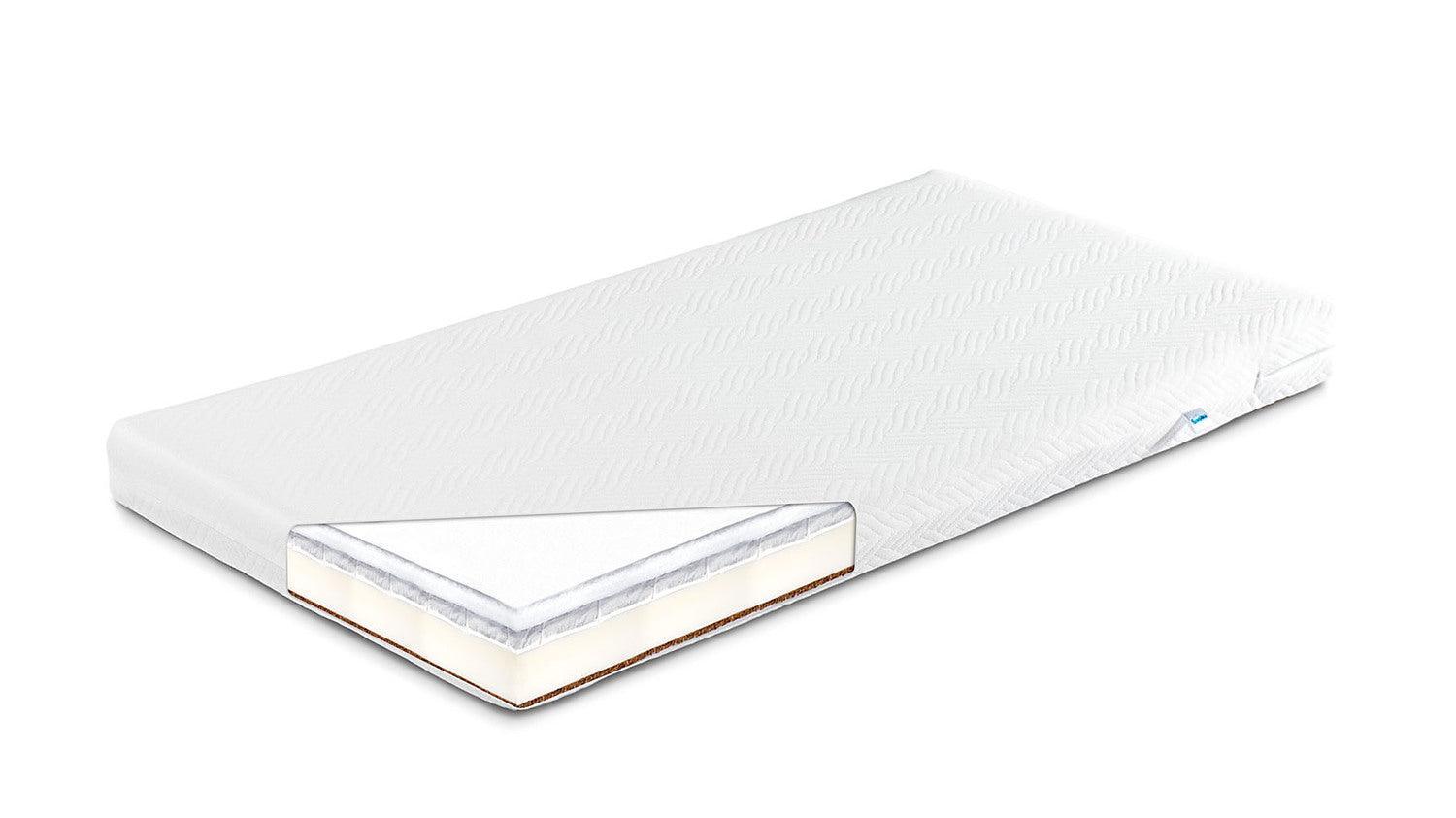 Sensillo Buckwheat-Foam-Coconut Mattress 60x120 cm - Mari Kali Stores Cyprus Sensillo Buckwheat-Foam-Coconut Mattress 60x120 cm - Mari Kali Stores Cyprus