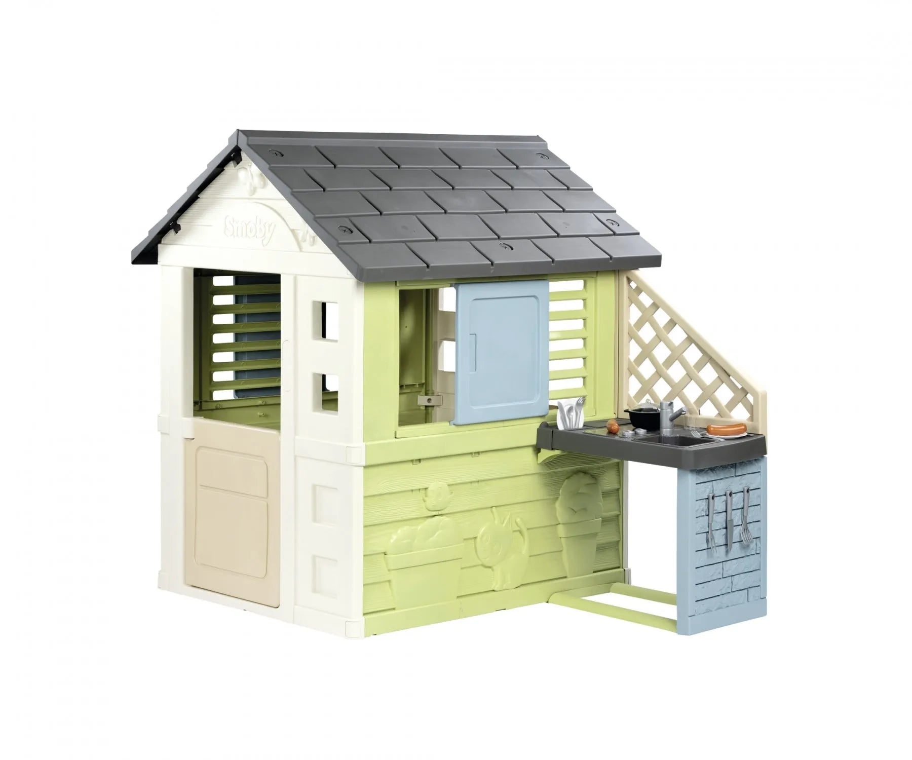 Smoby S.Life Pretty Playhouse + Kitchen Smoby S.Life Pretty Playhouse + Kitchen