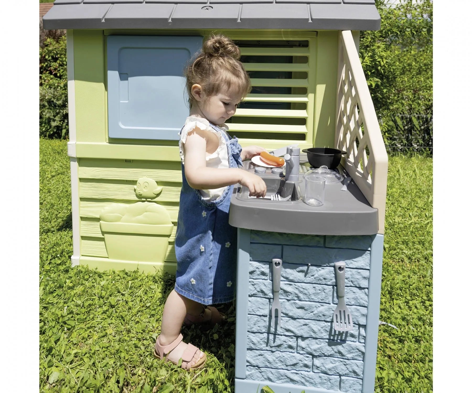 Smoby S.Life Pretty Playhouse + Kitchen Smoby S.Life Pretty Playhouse + Kitchen