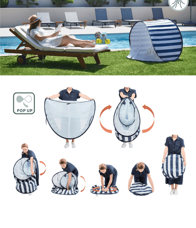 Babymoov - Anti-UV Baby Tent 50+ UPF Protection - Mari Kali Stores Cyprus Babymoov - Anti-UV Baby Tent 50+ UPF Protection - Mari Kali Stores Cyprus