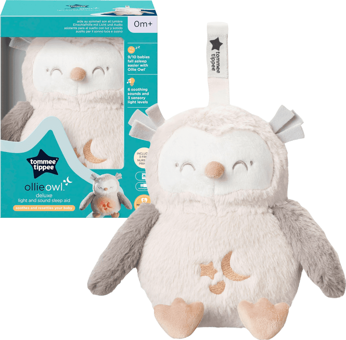 Tommee Tippee - Tommee Tippee Deluxe Light & Sound Sleep Aid Ollie Owl - Mari Kali Stores Cyprus Tommee Tippee - Tommee Tippee Deluxe Light & Sound Sleep Aid Ollie Owl - Mari Kali Stores Cyprus