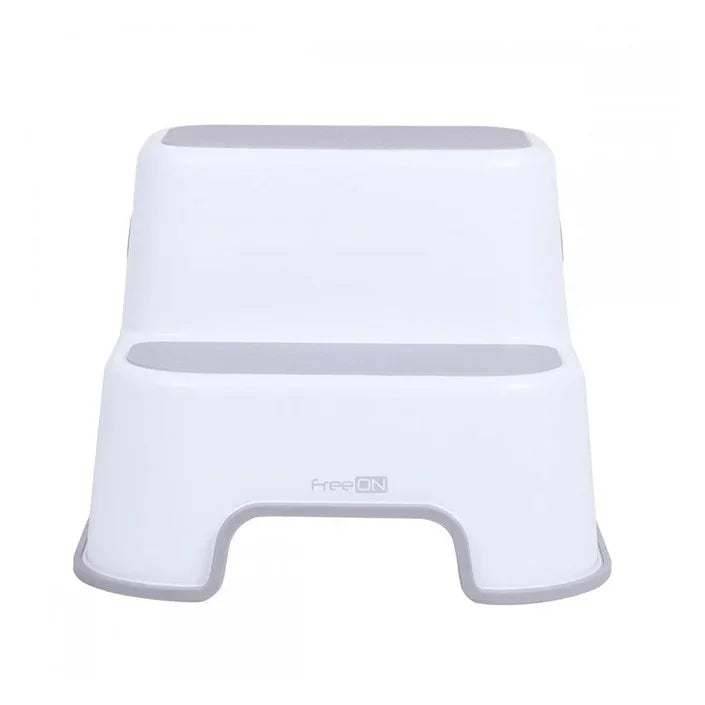 FreeON Double Step Stool Grey FreeON Double Step Stool Grey