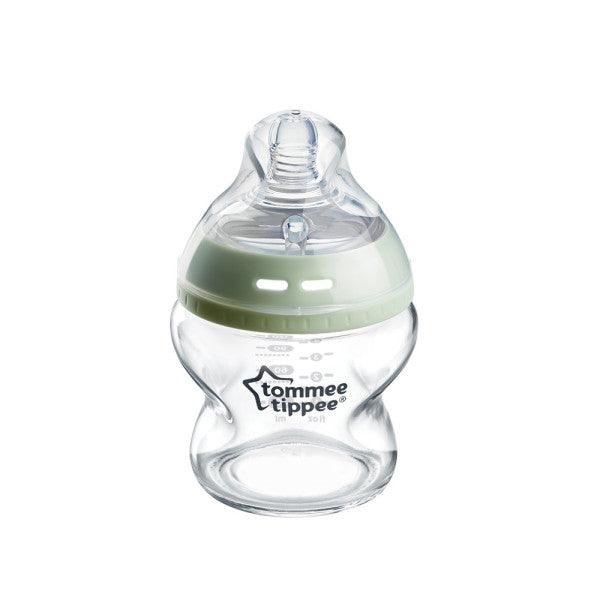 Tommee Tippee Natural Start Glass Anti-Colic Baby Bottle 150ml, 0m+ - Mari Kali Stores Cyprus Tommee Tippee Natural Start Glass Anti-Colic Baby Bottle 150ml, 0m+ - Mari Kali Stores Cyprus
