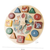 Zopa wooden activity clock - Mari Kali Stores Cyprus