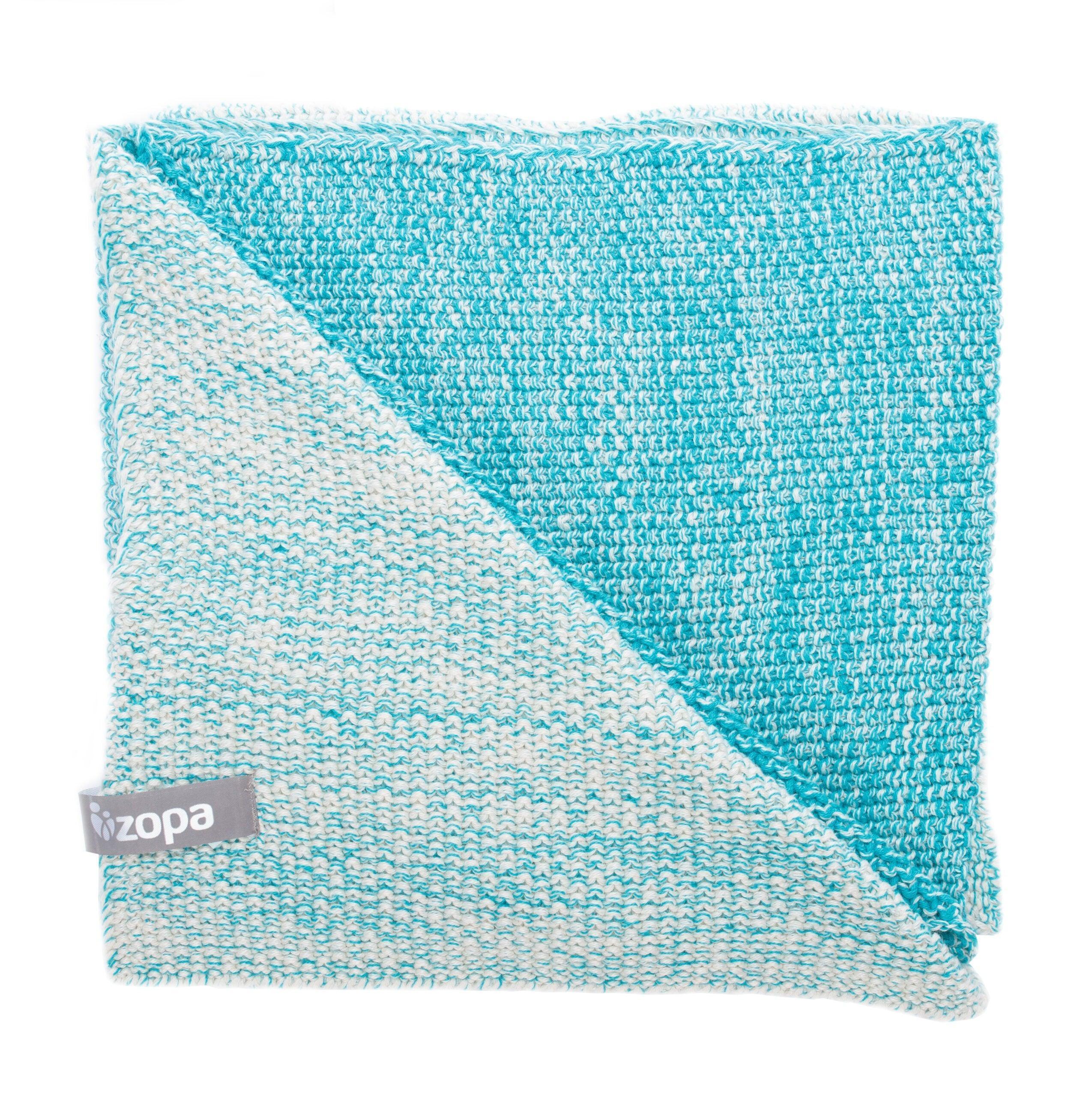 Zopa - ZOPA Baby Blanket Melange Mint 80x100cm - Mari Kali Stores Cyprus Zopa - ZOPA Baby Blanket Melange Mint 80x100cm - Mari Kali Stores Cyprus