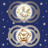 MAM - MAM perfect night silicone soother 6-16m 2-pcs - Mari Kali Stores Cyprus