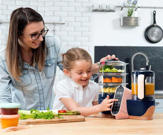 6 Benefits of using a Baby Food Steamer Blender for Weaning - Mari Kali Stores Cyprus