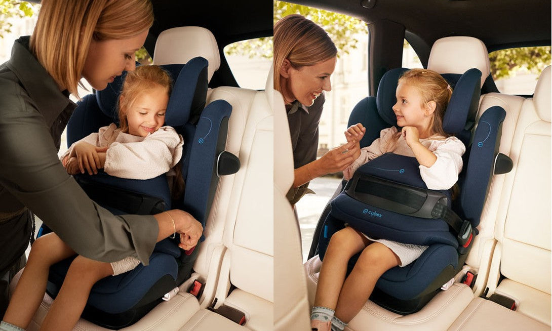 Cybex® Car Seat Solution G i-Fix 2/3 (15-36kg) Hibiscus Red in 2023