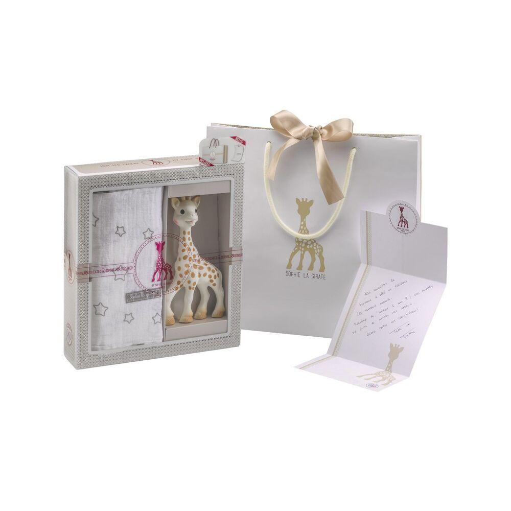 Sophie la girafe Gift set with muslin - Mari Kali Stores Cyprus