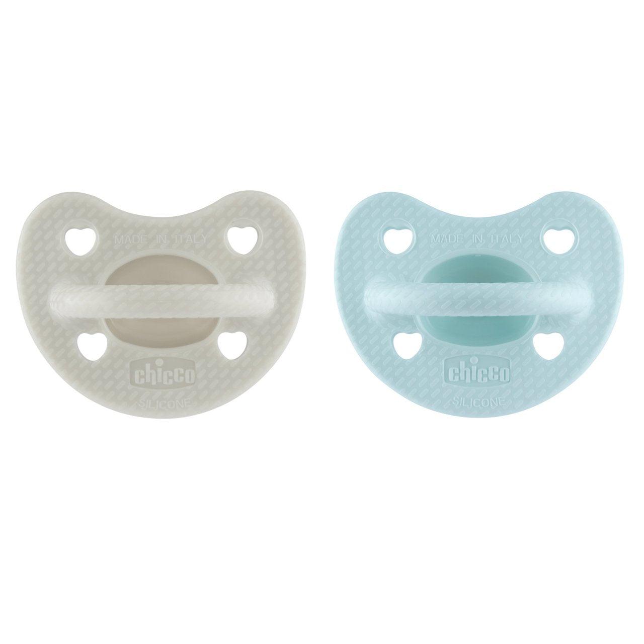 Chicco silicone soother physio luxe 6-16m 2pcs - Mari Kali Stores Cyprus