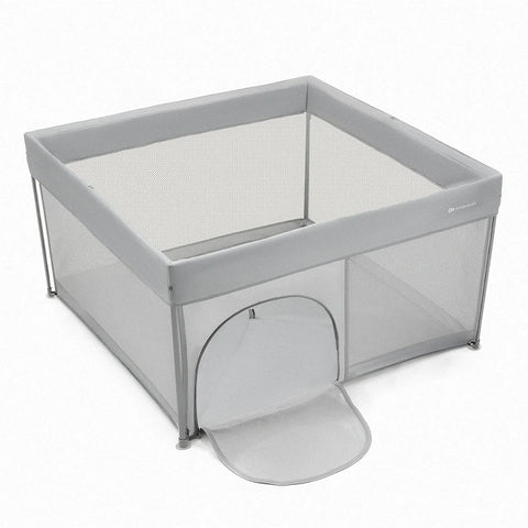 Kinderkraft Playpen Ziki 126x126 cm Quick Fold, Travel-Friendly & Sturdy